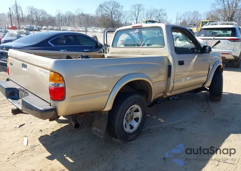 2002 Toyota Tacoma z USA, uszkodzony, nr VIN 5TEPM62N52Z062995